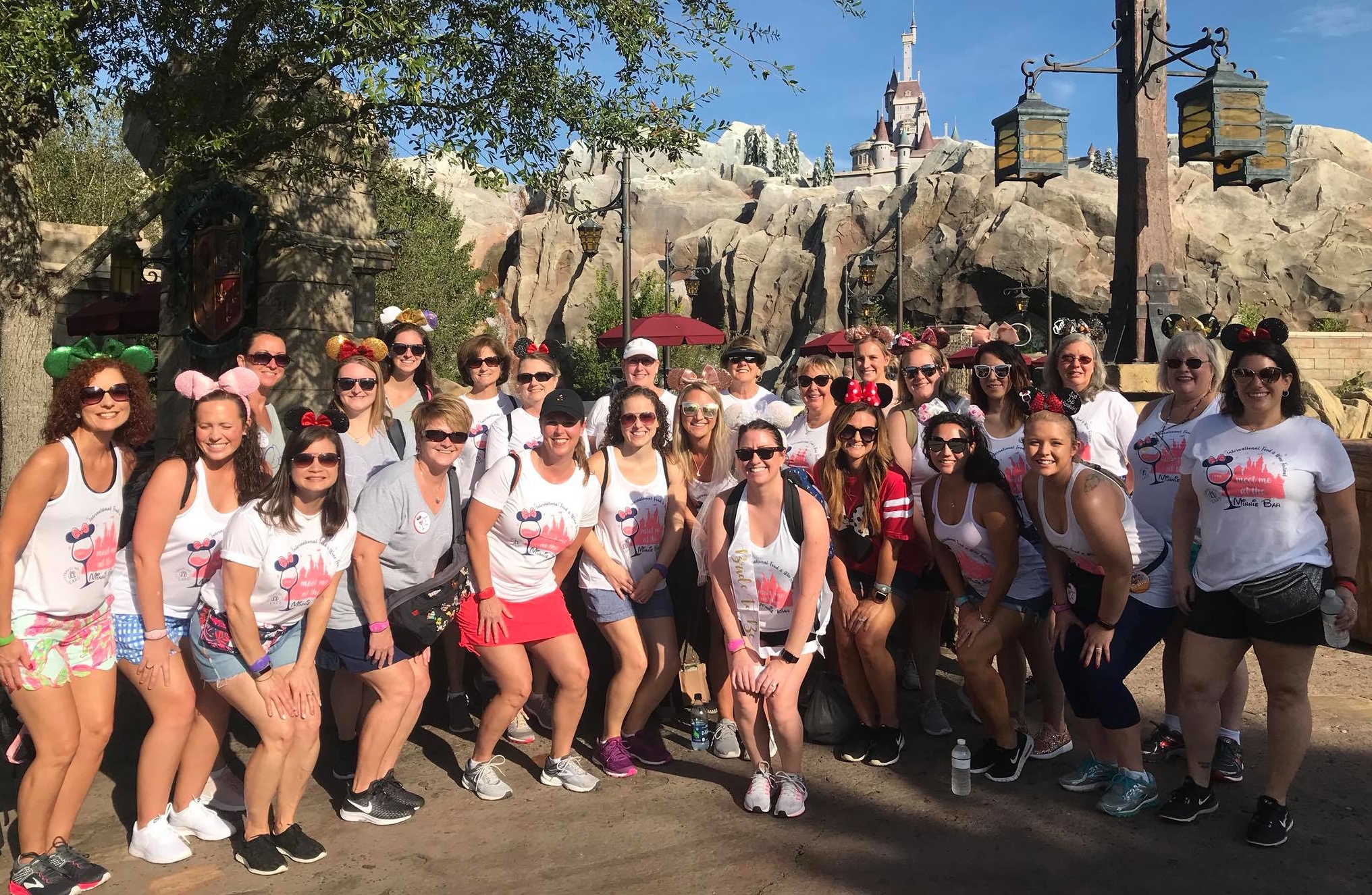 Group Photo of women at Disney