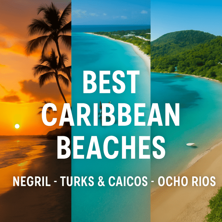 Beaches Negril vs Beaches Turks and Caicos vs Beaches Ocho Rios - Family resort comparison with waterparks, activities, and beach views