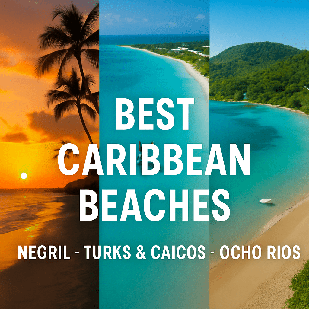 Beaches Negril vs Beaches Turks and Caicos vs Beaches Ocho Rios - Family resort comparison with waterparks, activities, and beach views