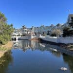 Disney's Beach Club Resort waterfront exterior at Walt Disney World