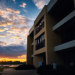 Disney's Contemporary Resort at Walt Disney World during golden hour