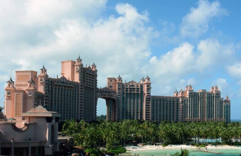 The Royal towers at Atlantis Paradise Island in the Bahamas