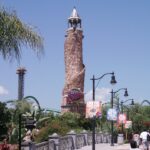 Pharos Lighthouse entrance at Universal Islands of Adventure in Orlando