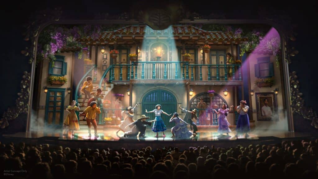 Disney concept artwork for the Disney Encanto stage production