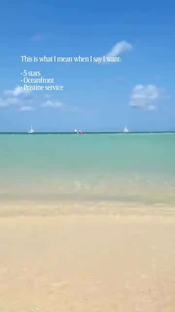 Reel cover: See Beach Service at The Ritz-Carlton, Aruba