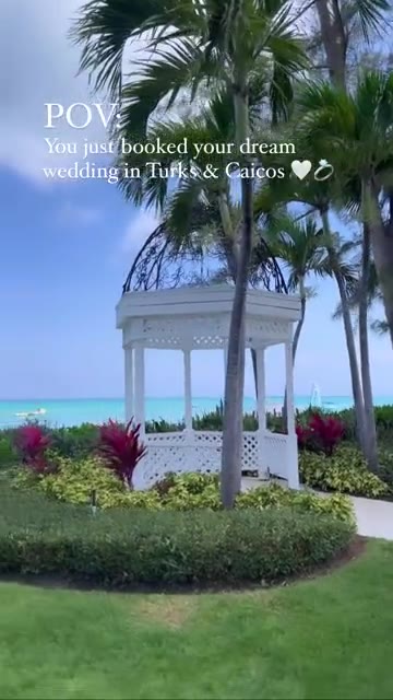 Reel cover: A Turks and Caicos wedding-setting example